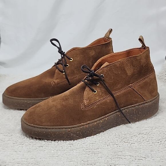 STBNSHOE THE BEAR JESPER TAN CHUKKA SUEDE LEATHER SUEDE BOOTS MENS 12 NWOB main image 5